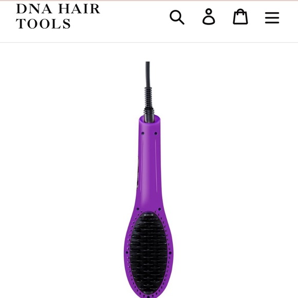 DNA Hair Tools Purple Thermal Brush - Picture 1 of 3